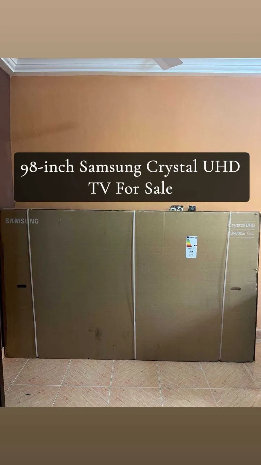 New Samsung Crystal UHD TV for sale in Haatso, Greater Accra, Ghana