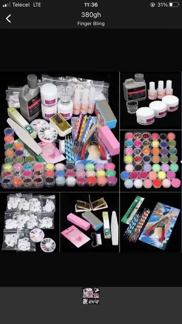 New 72pcs Acrylic Nails Set for sale in Accra Metropolitan, Greater Accra, Ghana