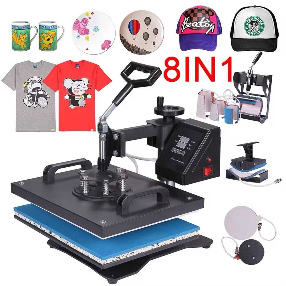 New 8 in 1 heat press machine for sale in Dansoman, Greater Accra, Ghana