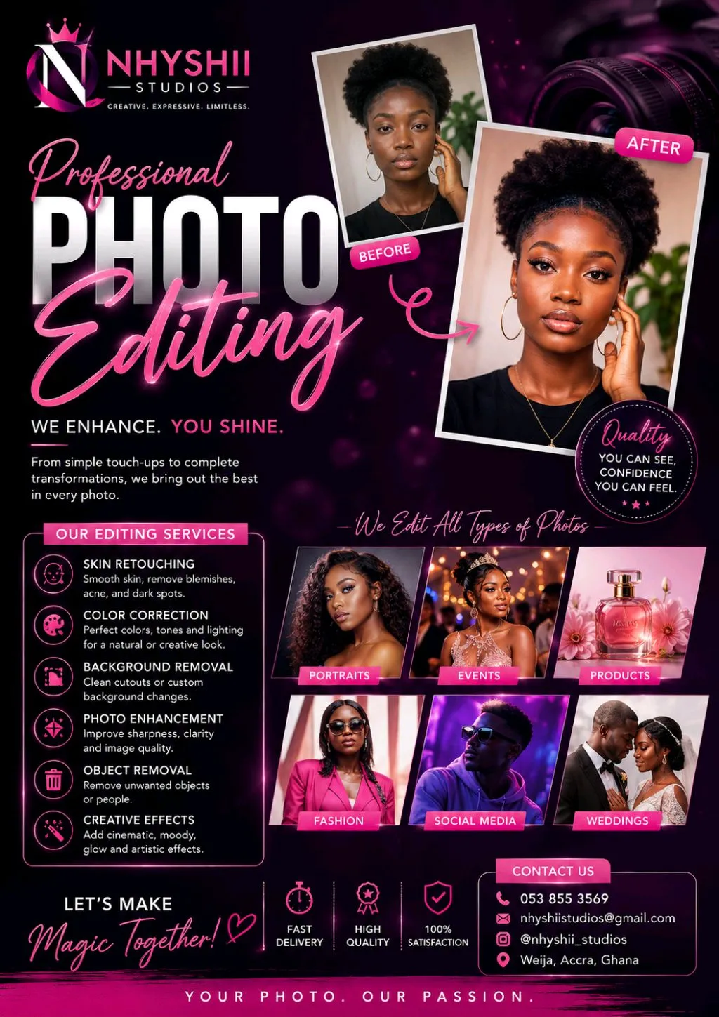New Professional Graphic Design Services for sale in Gbewa, Greater Accra, Ghana
