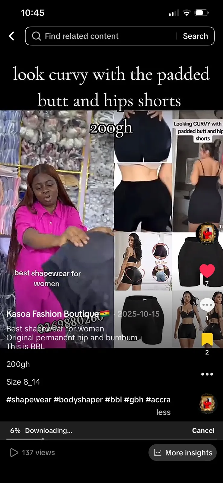 New butt and hip tight for sale in Kasoa, Greater Accra, Ghana
