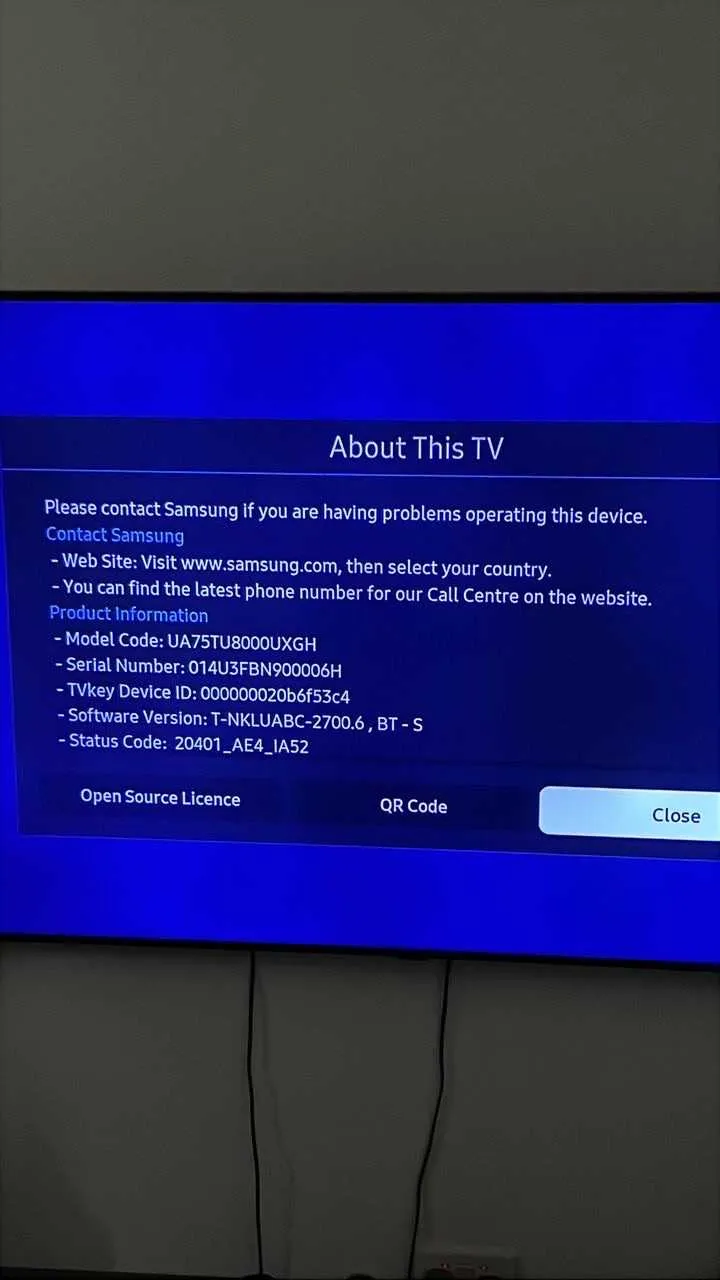Used Samsung TU8000 Crystal UHD 4K Smart TV for sale in Adenta, Greater Accra, Ghana