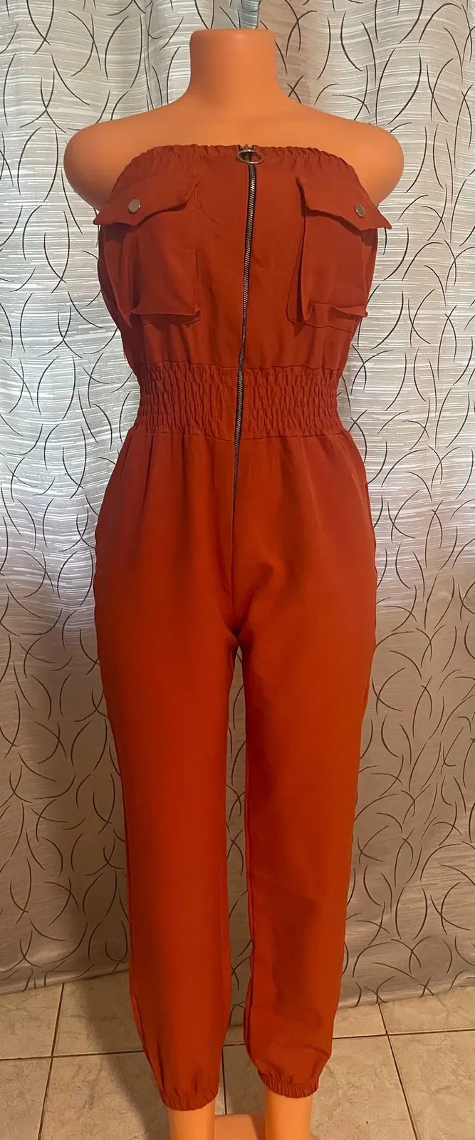 New Orange Jumpsuit Women's Fashion for sale in Accra Metropolitan, Greater Accra, Ghana