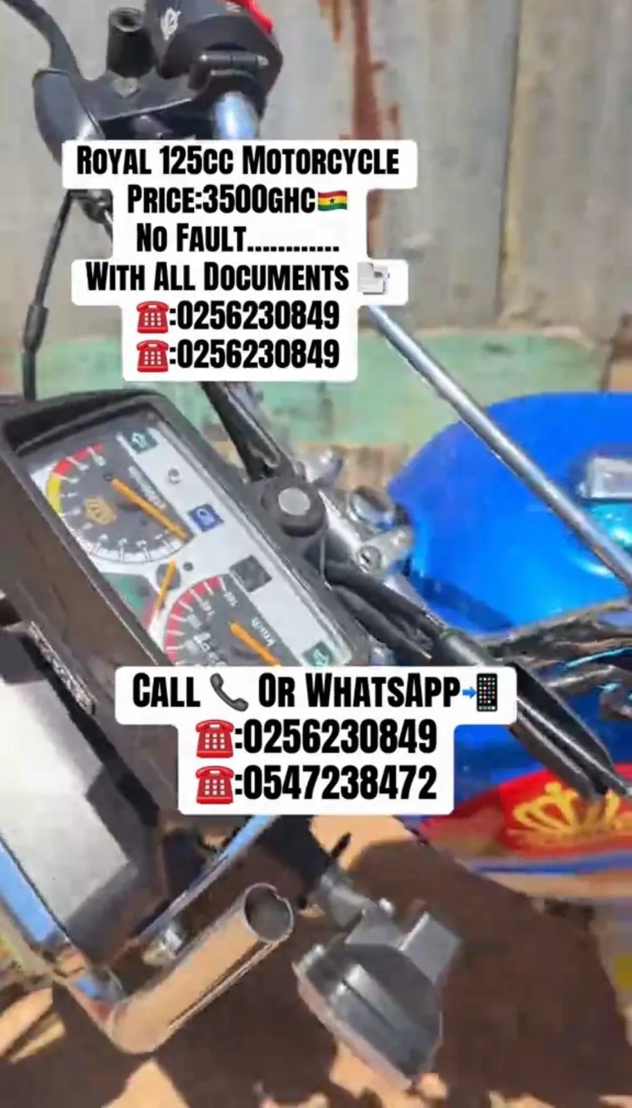 Used Royal 125cc Motorcycle for sale in Accra Metropolitan, Greater Accra, Ghana